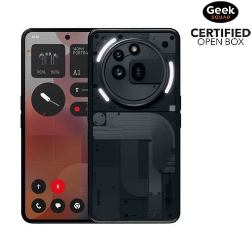 Open Box - Nothing Phone (3a) Pro 256GB - Black - Unlocked - Only at Best Buy