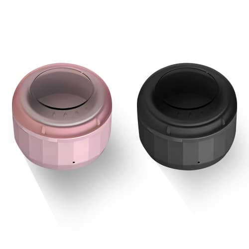 2pcs Mini Wax Warmer, Small Electric Wax Warmer Kit, Portable Wax Warmer for Face Body Eyebrows and Lips Hair Removal(Pink+Black)