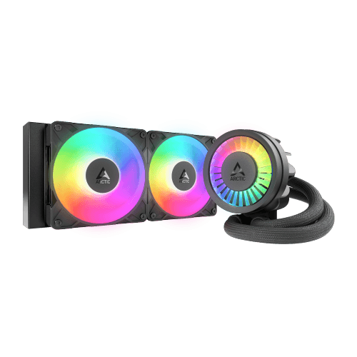 Arctic Liquid Freezer III Pro 240 A-RGB AIO CPU Water Cooler (Intel & AMD), New Silent & Powerful VRM Fan, Improved Radiator, Efficient PWM Pump (Black)
