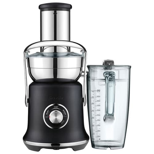 Refurbished (Good) - Breville Juice Fountain Cold XL Centrifugal Juicer - Black Truffle - Remanufactured by Breville
