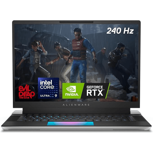 Alienware X16 R2 16" QHD+ 240Hz 3ms Display Gaming Laptop, Intel Core Ultra 9-185H, GeForce RTX 4090 16GB GDDR6, 32GB LPDDR5X 1TB SSD,Win 11 Home, Wi-Fi 7, Backlit Keyboard, Silver