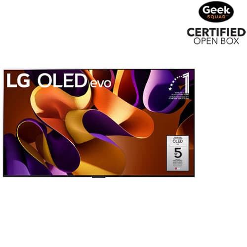 Open Box - LG 83" G4 Series 4K UHD HDR OLED evo 120Hz webOS Smart TV (OLED83G4WUA) - 2024 - Great for Movies & Gaming