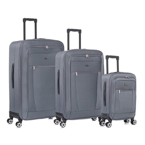 TOSCANO CONSIGLIERE 3PC (21", 28", 32") SOFTSIDE LUGGAGE SET