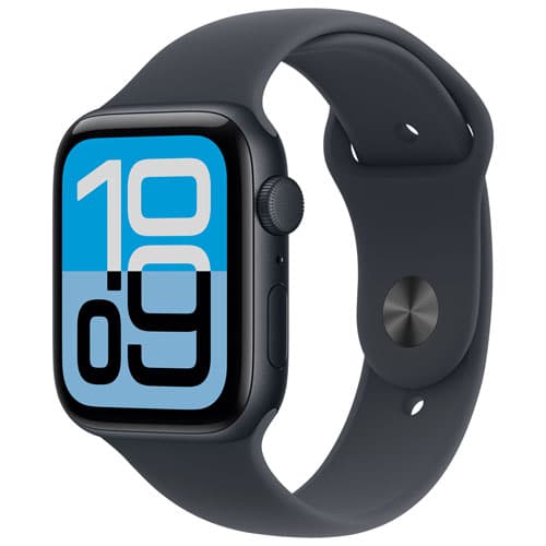 Apple Watch SE 3 (GPS) 40mm Midnight Aluminum Case with Midnight Sport Band - Small/Medium