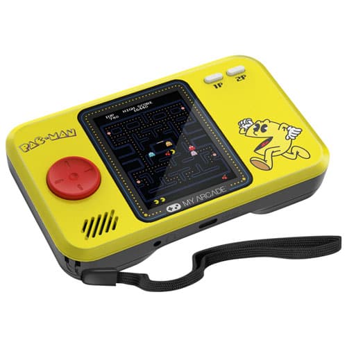 DreamGEAR Uni Pocket Player Pro Pac-Man Portable Gaming System with Travel Case
