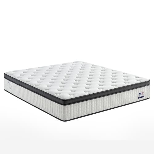Vumece 12 Inch Queen Size Hybrid Mattress in a Box with Pocketed Spring & Gel Memory Foam for Support, Pressure Relief, Reinforced Edge, CertiPUR-US Certified - Medium Firm