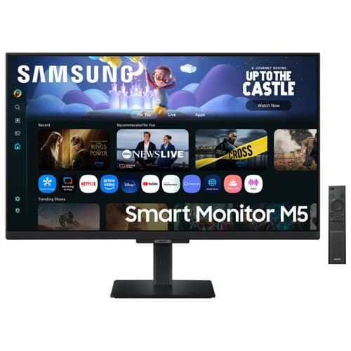 Samsung 32" FHD 60Hz 4ms GTG VA LED Gaming Monitor (LS32FM500ENXZA) - Black