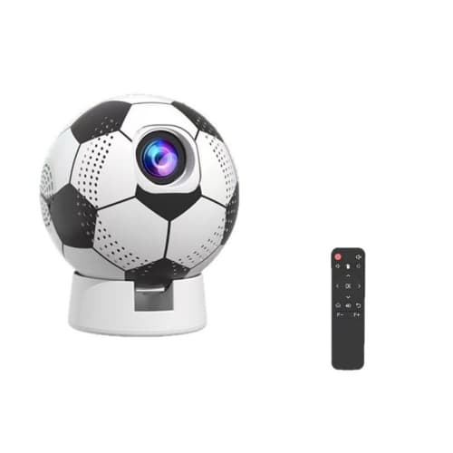Smart Projector: 200 ANSI lumens/4K support/WiFi6, 360° rotation, suitable for home theater, home office projector