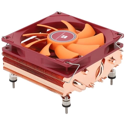 T AXP90 X47 Full Low Profile CPU Cooler, 47mm Height, with TL-9015R Slim PWM CPU Fan, AGHP Technology, Computer ITX Heatsink Cooler, for AMD:AM4 AM5/Intel 1150/1151/1200/1700