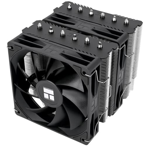 Peerless Assassin 120 SE V2 CPU Cooler, 6 Heat Pipes AGHP Technology, Dual 120mm PWM Fans, 1850RPM Speed, for AMD AM4/AM5,Intel LGA 1851/1700/115X/1200