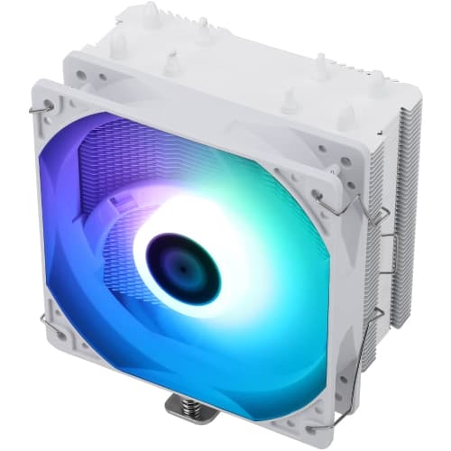 Assassin King 120 SE White ARGB CPU Air Cooler, AK120 SE White ARB, 5 Heatpipes, TL-C12CW-S PWM Quiet Fan CPU Cooler with S-FDB Bearing, for AMD AM4/AM5 Intel 115X/1200/17XX, LGA