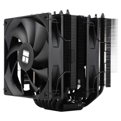 Phantom Spirit 120 SE Black CPU Cooler,Dual TL-C12B V2 PWM Fans and Double Towers, 7 Heat Pipes Heatsink Cooler,for AM4/AM5&Intel LGA1851/1700/115X/1200, Computer CPU Cooling,Bla