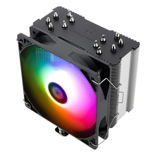 T BA120 ARGB CPU Air Cooler, 6 Heat Pipes, TL-C12CG-S PWM Quiet Fan CPU Cooler with S-FDB Bearing, for AMD AM4/Intel 1700/1150/1151/1200, PC Cooler
