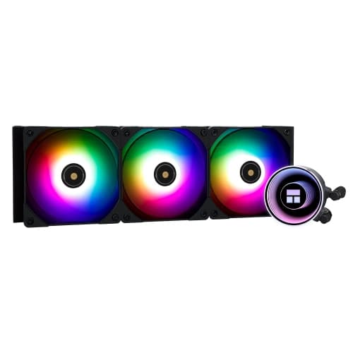 Frozen Notte 360 Black ARGB Water Cooling CPU Cooler, 360 CPU Cooler Specifications, 3×120mm PWM Fans, S-FDB V2 Bearings, Suitable for AMD/AM4, Intel LGA 1700/1150/1151/1200/2011