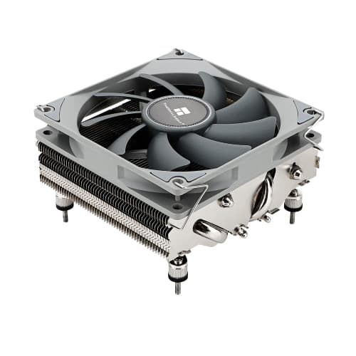 T AXP90-X47 Low Profile CPU Air Cooler, 47mm Height, TL-9015 92mm PWM Fan,4 Heat Pipes, for AMD AM4/Intel 115X/1200