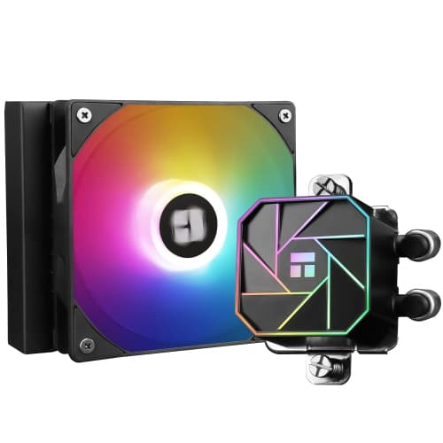 T Aqua Elite 120 V3 Liquid CPU Cooler, AIO Pump Head Speed up to 3300RPM, TL-C12B-S V2 PWM Fans,for AMD/AM4/AM5, Intel LGA1150/1151/1200/2011/1700, Computer CPU Aio Cooler