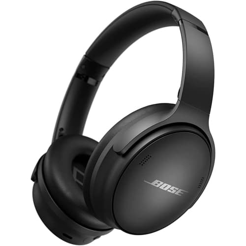 Refurbished (Good) Bose QuietComfort 45 Wireless Noise Cancelling Headphones - Triple Black (Refurbished)