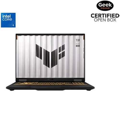 Open Box - ASUS TUF Gaming F16 16" Gaming Laptop - Mecha Grey (Intel Core 5 210H/16GB RAM/512GB SSD/GeForce RTX 3050)