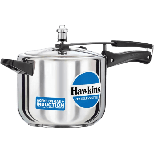 Hawkins Stainless Steel Inner Lid Induction Bottom Pressure Cooker 5 Litres