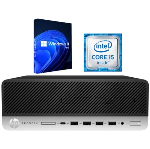 HP ProDesk SFF / i5-6500 3.2GHz / 16GB RAM / 1TB SSD / Windows 11 Pro / WiFi - Business Desktop PC Computer - Refurbished (Good)