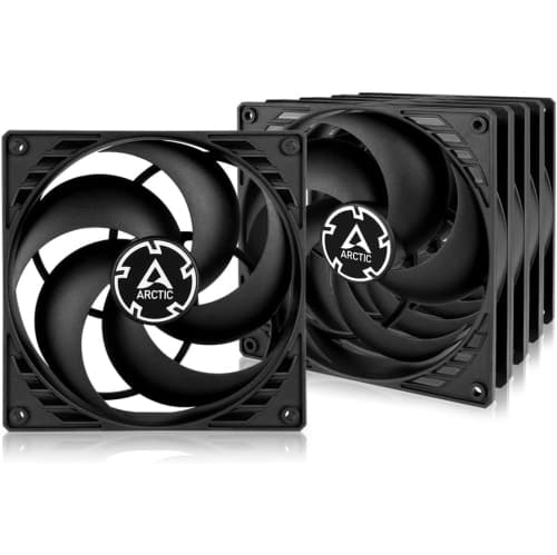P14 (5 Pack) - 140 mm Case Fan, Value Pack, Pressure-optimised, Very quiet motor, Computer, Fan Speed: 1700 RPM