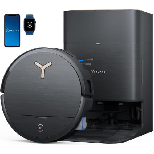 ECOVACS DEEBOT X9 PRO OMNI Robot Vacuum & Mop for Multi-Surface with Real-Time Self-Washing Mop, BLAST 16,600Pa Suction, Triple Mop Lift