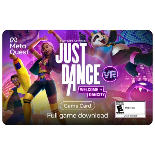 Meta Quest Gift Card - Just Dance VR: Welcome to Dancity! - Digital Download