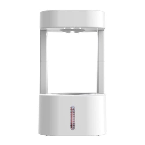 580 ml Anti-Gravity Water Drop Humidifier, Cool Mist Humidifier with LED Light, Anti-Gravity Cool Mist Humidifier