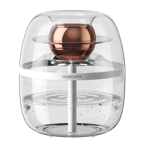Portable Mini Humidifier, Night Light Humidifiers for Bedroom, 3L Large Tank Whisper