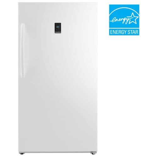 Open Box - Insignia 17.0 Cu. Ft. Garage Ready Upright Freezer (NS-UZ17WH0-C) - White - Only at Best Buy - Perfect Condition