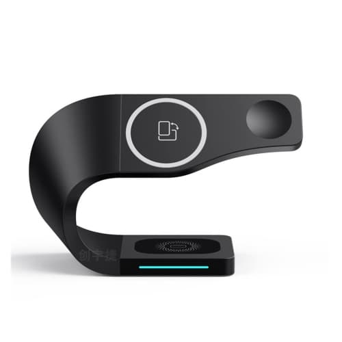 Magnetic Wireless Charging Station For Watches - Black