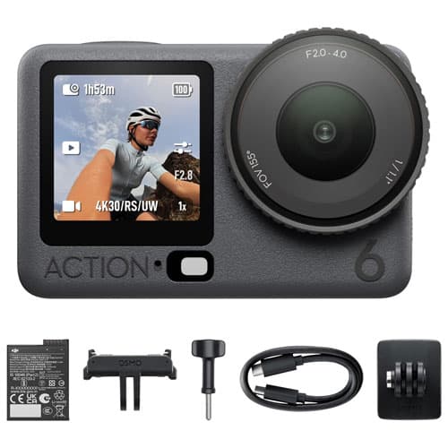 DJI Osmo Action 6 Standard Combo 8K Action Camera
