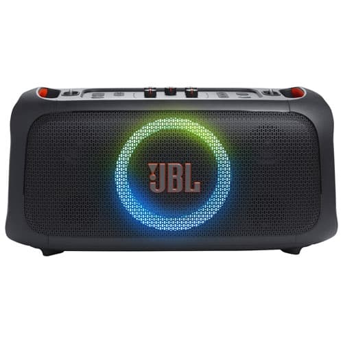 Refurbished (Excellent) - JBL PartyBox On-The-Go Essential Splashproof Bluetooth Wireless Speaker - Black