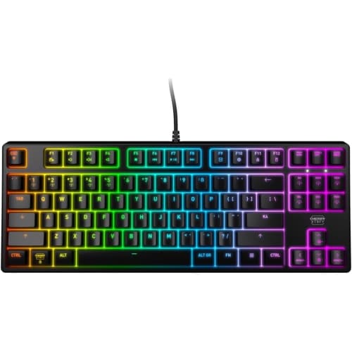 Cherry K4V2 TKL Mechanical Gaming Keyboard, Black