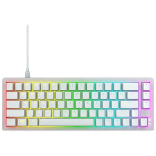 Cherry XTRFY K5V2 Compact Wired Mechanical Gaming Keyboard, White