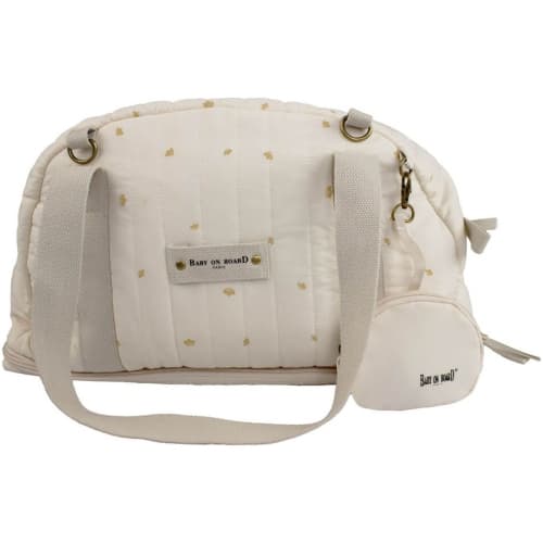 Baby on Board Paris Doudoune Diaper Tote Bag - Cotton