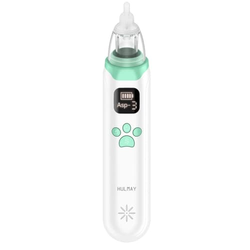 Electric Baby Nasal Aspirator, Rechargeable Nose Cleaner for Newborns, Infants and Toddlers