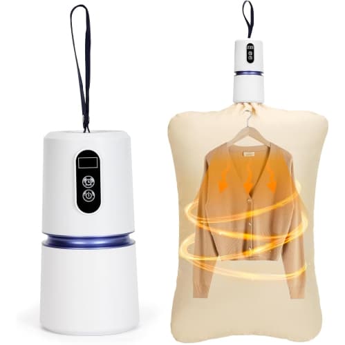Mini Portable Clothes Dryer,Travel Clothes Dryer with Drying Bag,Mini Clothes Dryer for Travel Apartment Dorms RVs Camping,Quick-Dry Clothes