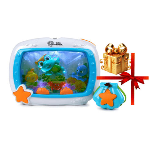 Baby Einstein Sea Dreams Soother Musical Crib Toy and Sound Machine, Newborn and up