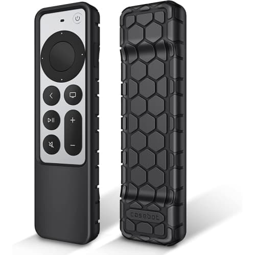 Protective Case for Apple TV Siri Remote 2021 2022 - Honey Comb Lightweight Anti Slip Shockproof Silicone Cover