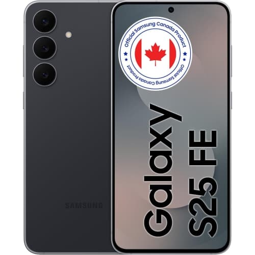 Samsung Galaxy S25 FE - 128GB, Galaxy AI - Jet Black - Brand New
