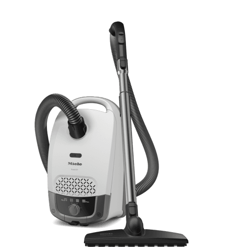 Open Box - Miele Guard S1 Parquet Flex Canister Vacuum for Hard Floors with Parquet Twister Brush, ComfortFit Filter, 10 m Radius