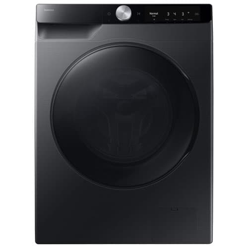 Samsung 2.9 Cu. Ft. (IEC) Compact Washer with Super Speed, Steam and Wi-Fi - Energy Star (WW25FG6B34BBAC) - Black
