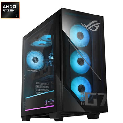 ASUS ROG GM700 Gaming PC (AMD Ryzen 7 8700F/32GB RAM/2TB SSD/Radeon RX 9060 XT PRIME/Windows 11)