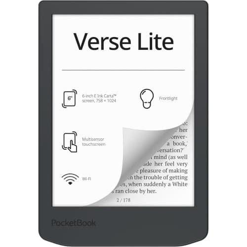 PocketBook Verse Lite 6 E-Ink Carta Touchscreen eReader