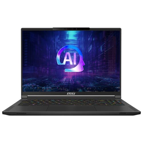 MSI Stealth A16 AI+ 16" Gaming Laptop - Core Black (AMD Ryzen AI 9 365/32GB RAM/1TB SSD/GeForce RTX 4070/Win 11 Home)