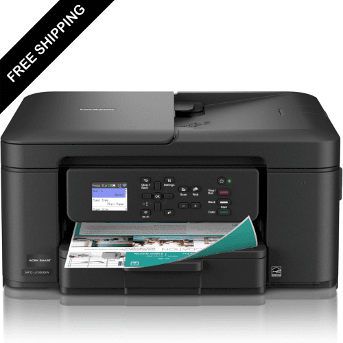 Brother Wireless Inkjet Printer – Colour Printer – Duplex Printing – Say Goodbye to Last-Minute Ink & Toner Runs with a Brother Refresh Subscription!