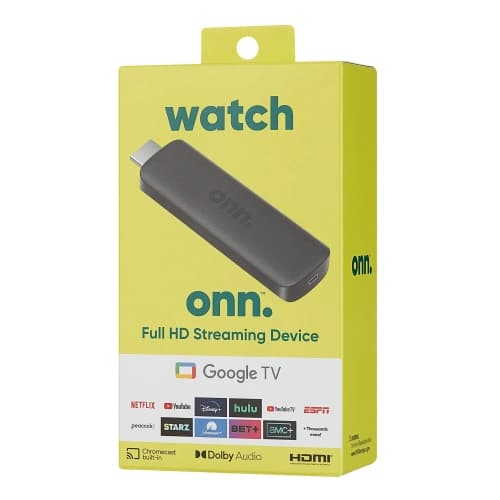 Open Box - ONN Media player Color unknown Google TV Full HD Streaming Device (NEW, 2023)