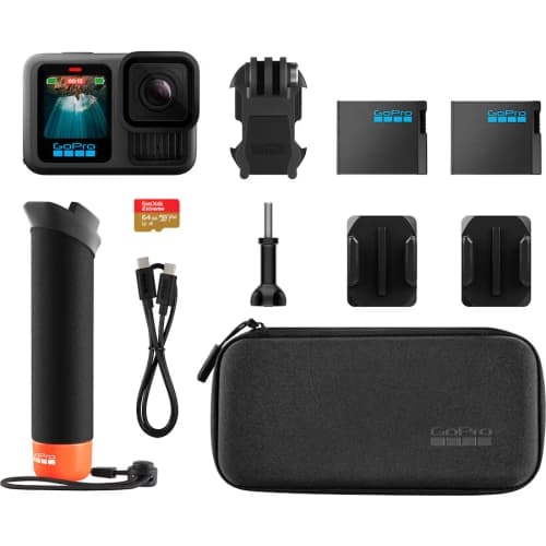 GoPro HERO13 Black Action Camera Bundle - Black
