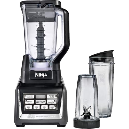 Open Box – Ninja Nutri Ninja Duo Auto-iQ 1300W Stand Blender with Nutri Ninja Cups